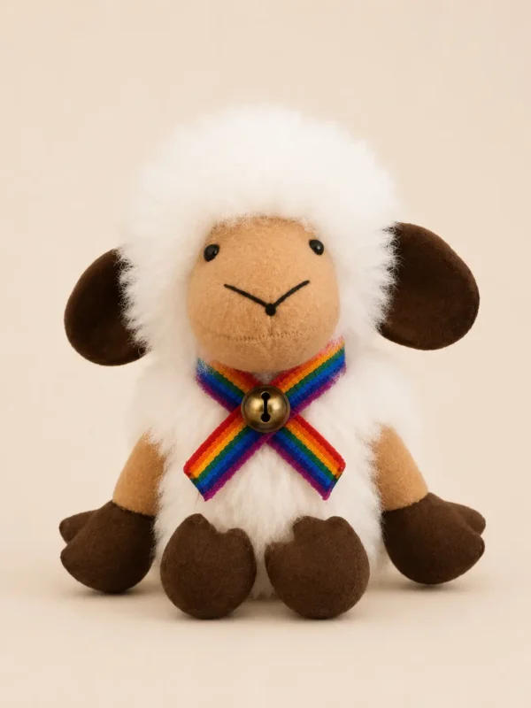 Rainbow Shepherd, alpaca fur