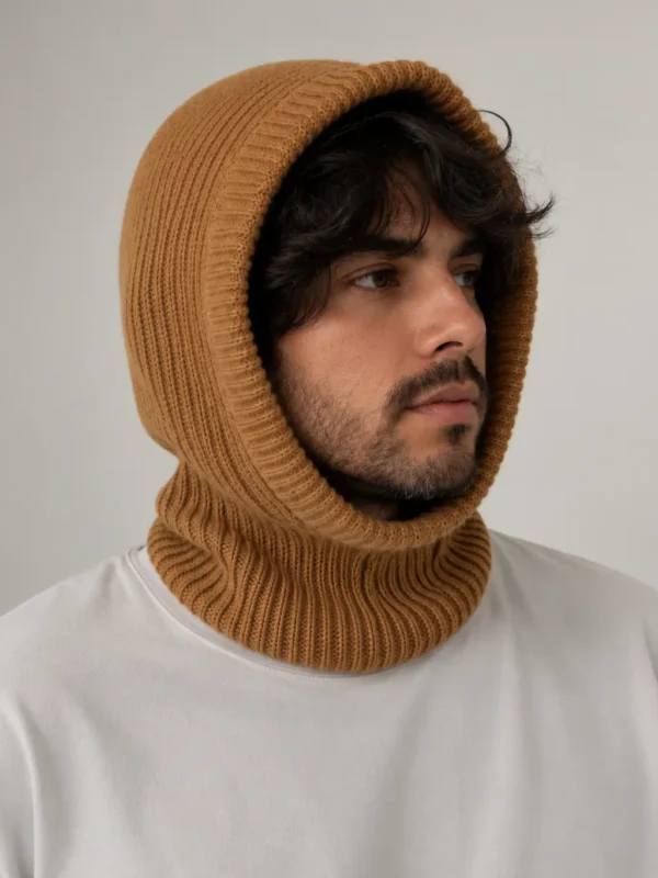 Brown Unisex Balaclava