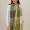 Chalina chess (1) Forest Grid Scarf
