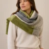 Chalina chess (3) Forest Grid Scarf