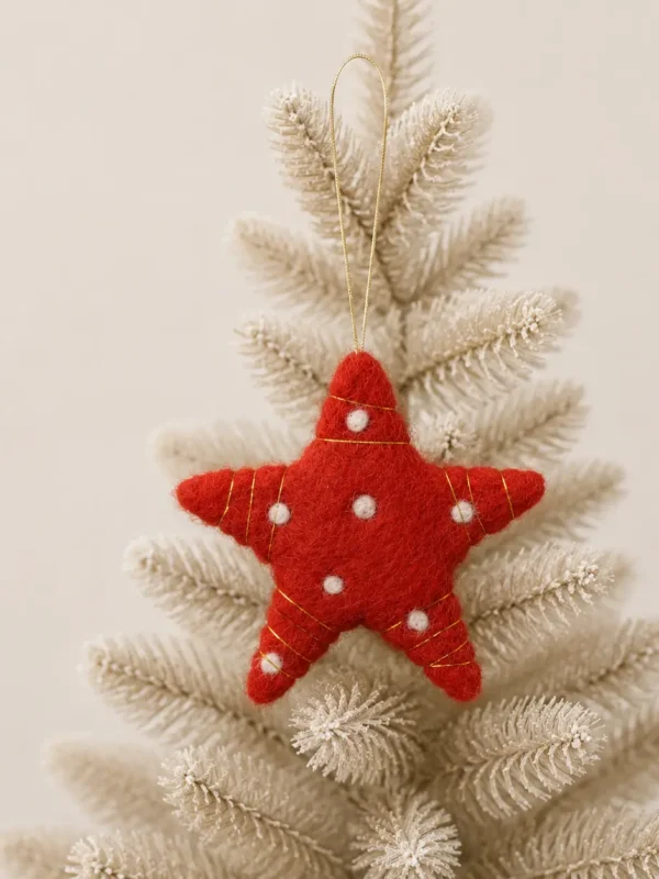 Red Star Ornament